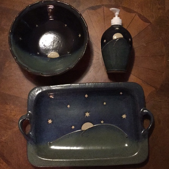 Handmade Plate, Never Used. Set Option Available - Picture 5 of 5